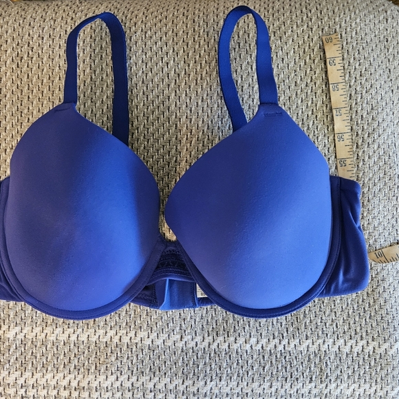 Wacoal Blue Underwire Bra Womens Size 40C Lightly Padded‎ 8858313 - Picture 2 of 8
